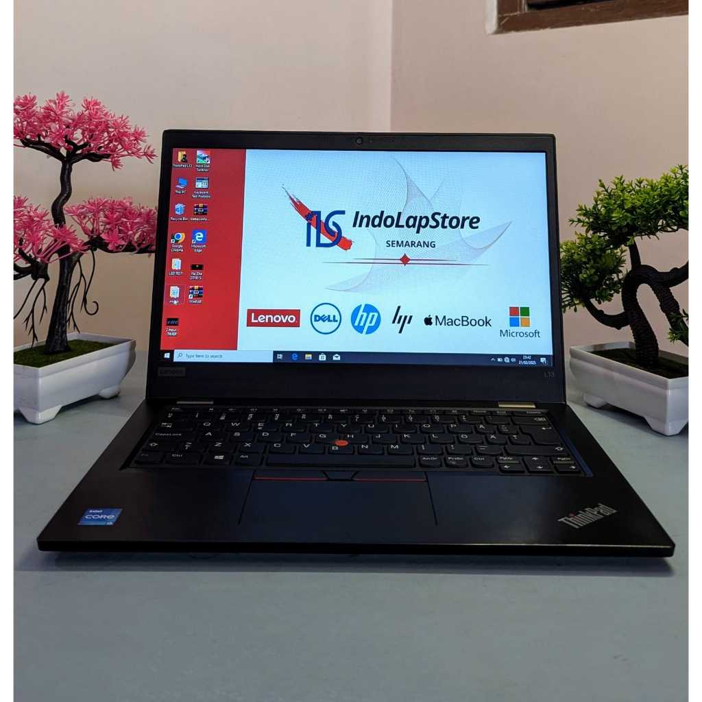 LAPTOP LENOVO THINKPAD L13 / I3 GEN 11 / SECOND / BERKUALITAS / BERGARANSI / TERMURAH / WINDOWS 10