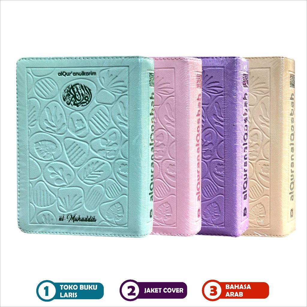 Alquran Muhaddits Muslimah A6 Resleting - Alqosbah