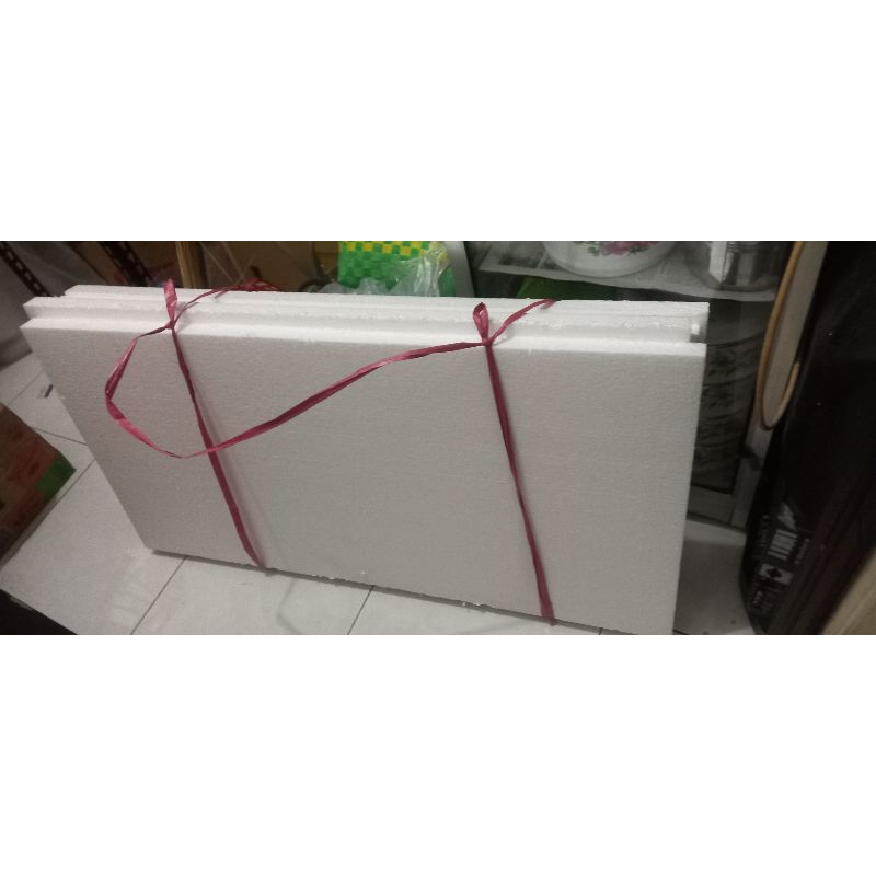 

1 lembar-styrofoam-uk:3cm-2cm-gabus salju-kotak-box makanan-packing