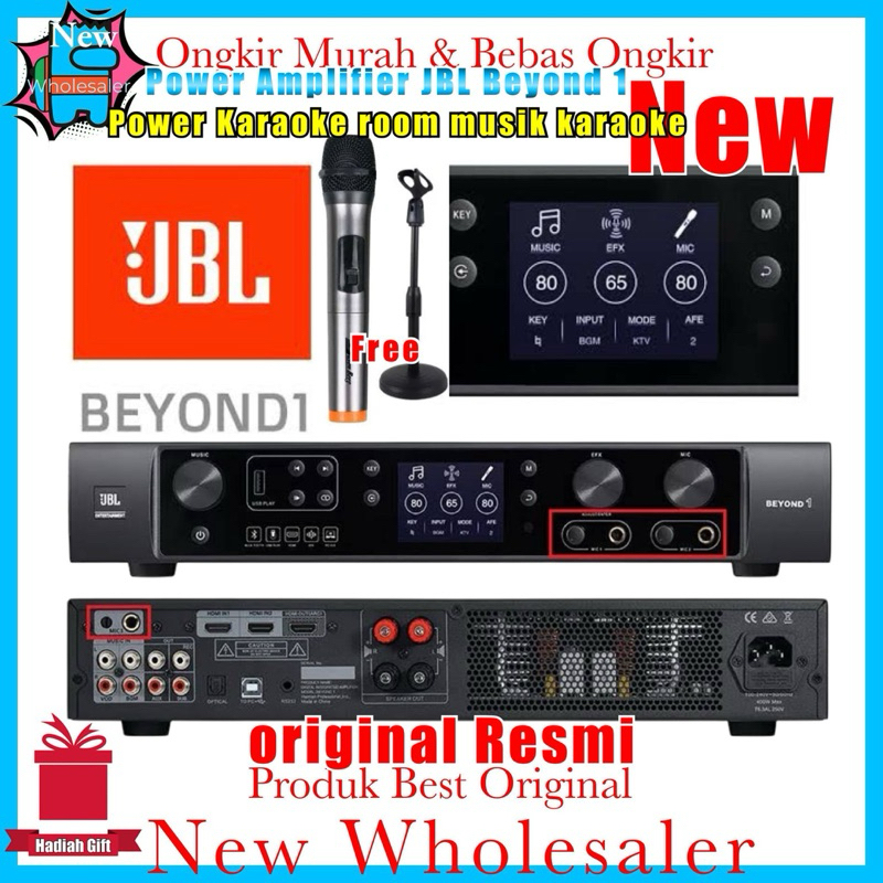 Power Full New Amplifier Karaoke JBL Beyond 1 Premium Karaoke Audio Original resmi