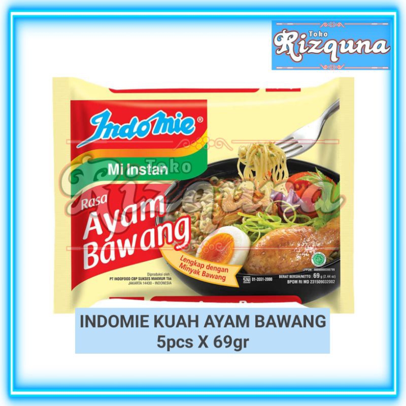 

Indomie kuah Ayam Bawang 69gr | Harga untuk 5pcs