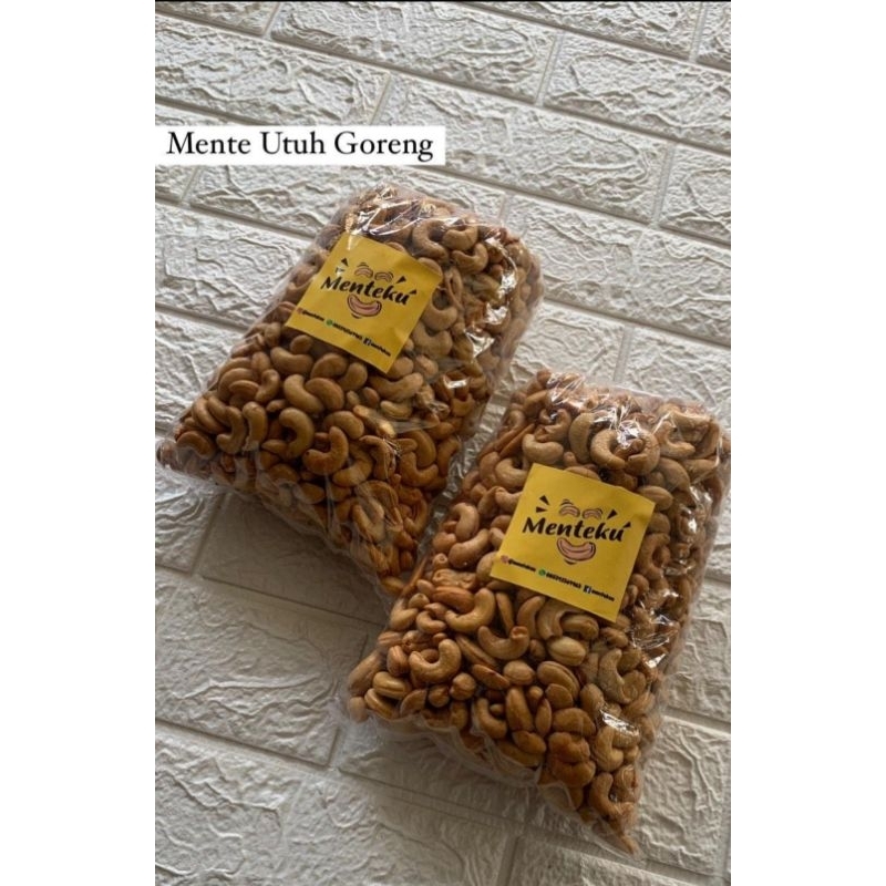 

Kacang Mente/Mede Goreng Utuh Bawang (MENTEKU)