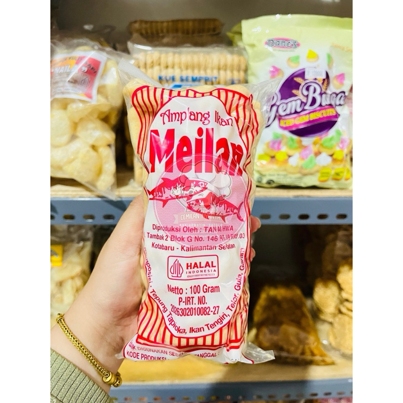 Amplang Meilan Khas Kotabaru 100g