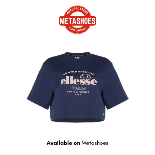 Baju ELLESSE Women Oversize Tee - Dress Blue Original