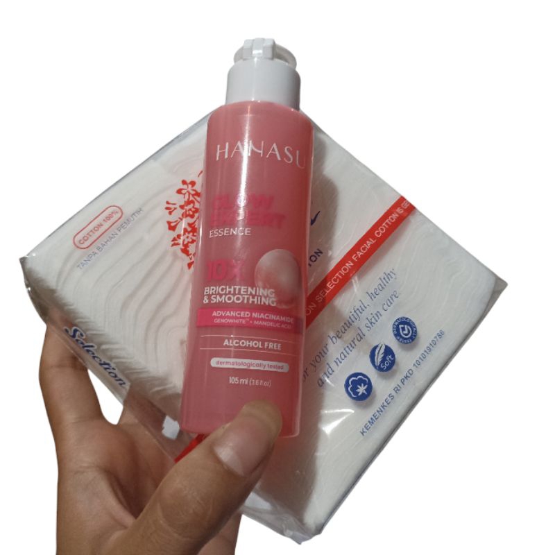 PAKET HANASUI GLOW EXPERT ESSENCE 10X BRIGHTENING +++ KAPASSSS KECANTIKAN