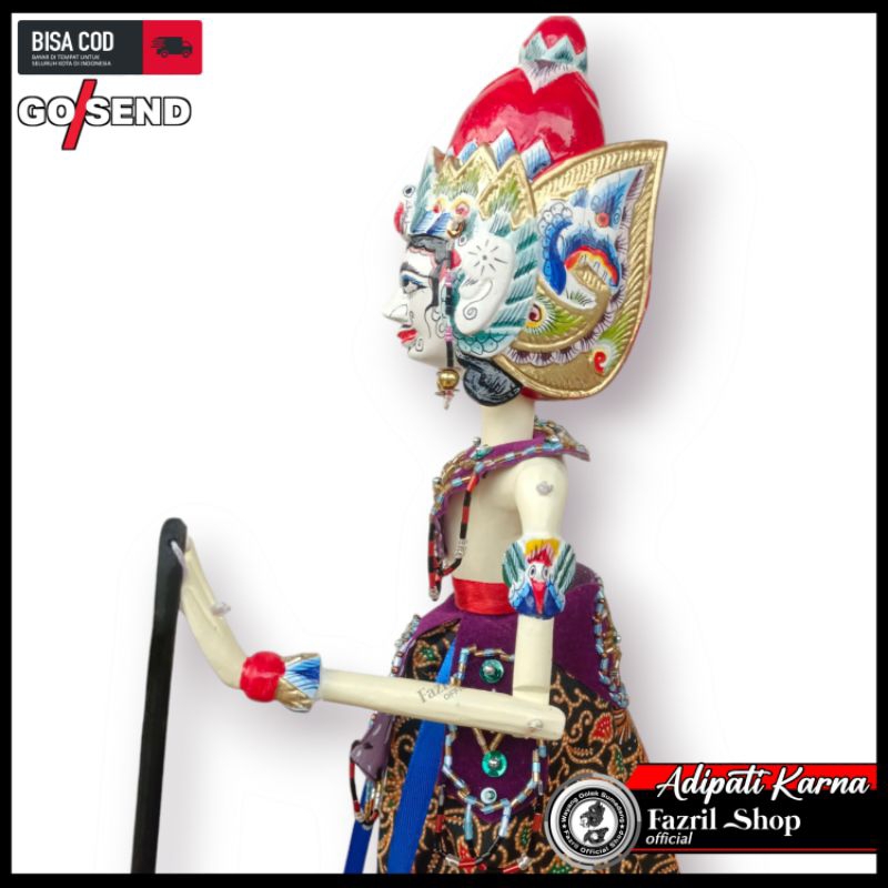 Wayang Golek Adipati Karna|kaka tertua dari pandawa5|38 cm premium