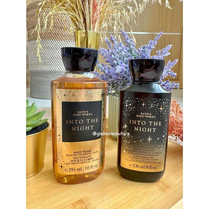 BBW Into The Night Body Wash / Body Lotion Full Size
