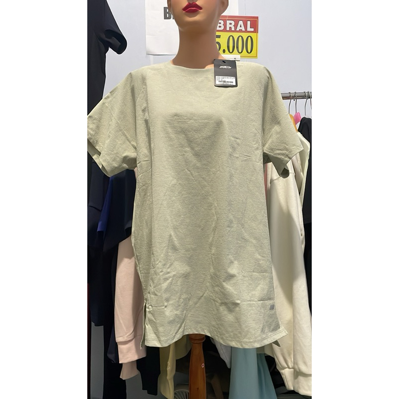 STL Kaos Olahraga Wanita Cream olive