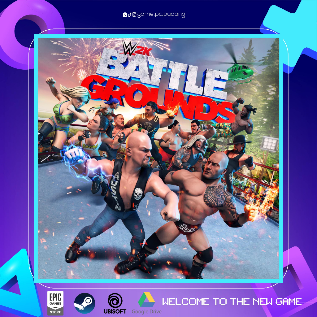 WWE 2K Battlegrounds / Game Smackdown PC