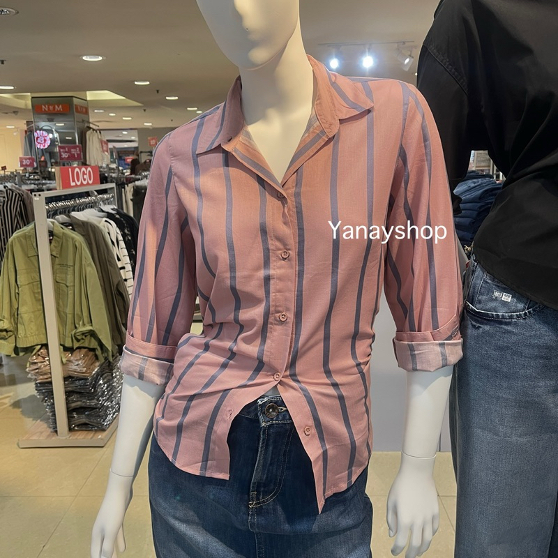 LOGO JEANS KEMEJA WANITA NEW ARRIVAL