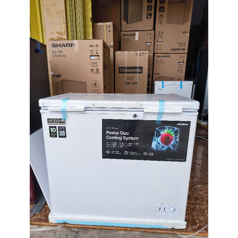 boks freezer Modena 200 liter/ boks Freezer Modena MD0211 MAWH