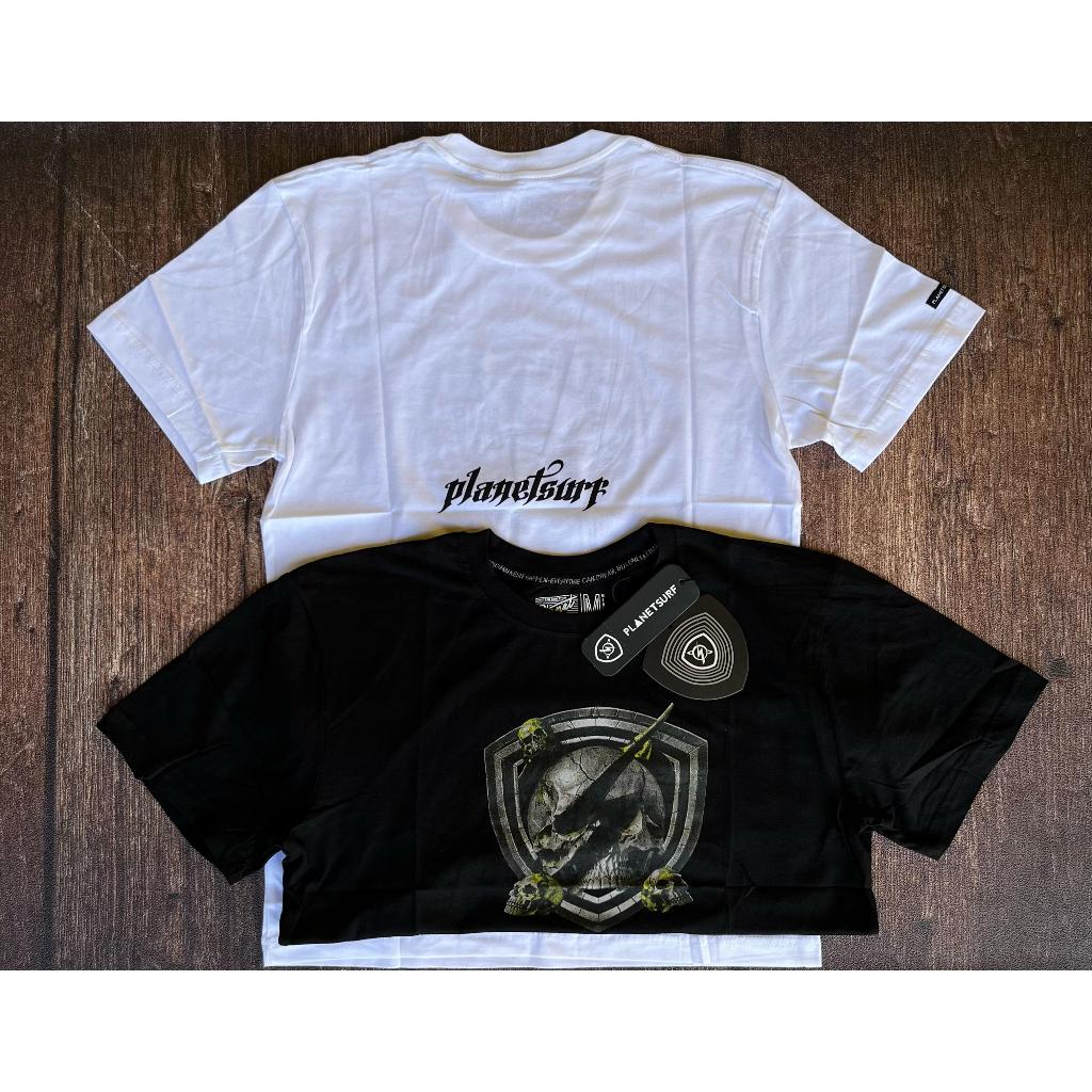 Kaos Planet Surf Skull Head Mirror Premium