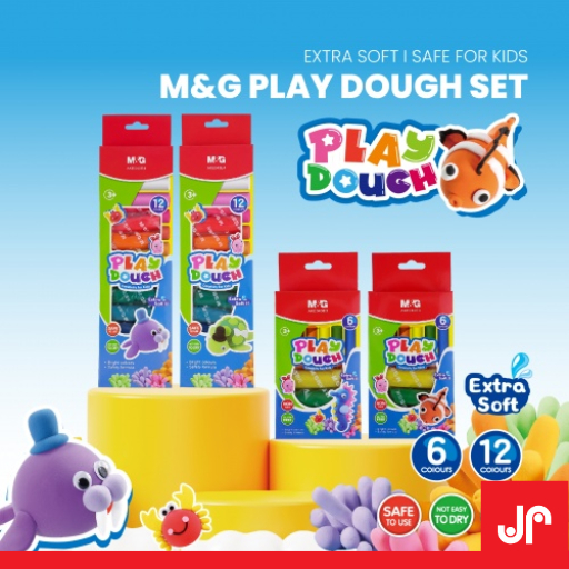 

M&G PLAY DOUGH MODELING CLAY EXTRA SOFT/ LILIN PLASTISIN ANAK / LILIN MAINAN ANAK