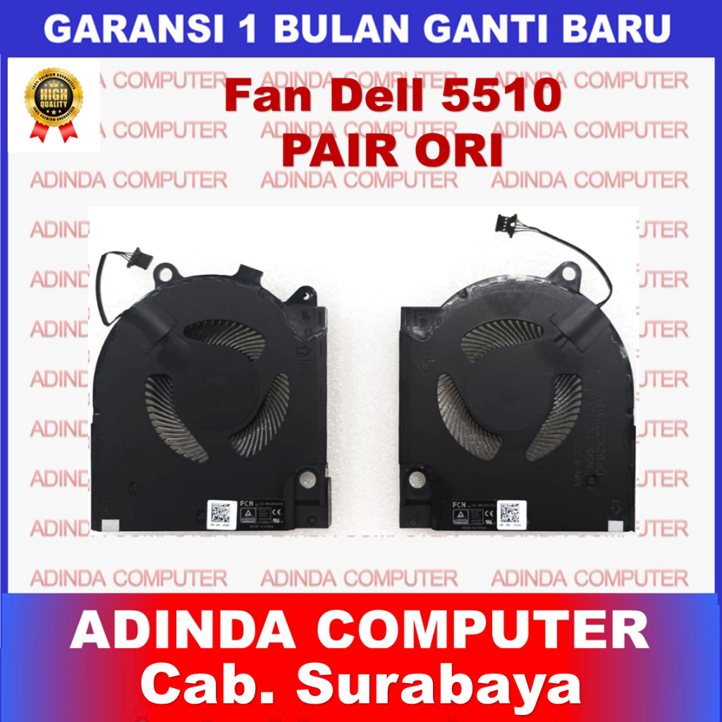 Fan Dell G15 5510 G15 5511 G15 5515 RTX3050 RTX3060 CN-0203MH VARIAN