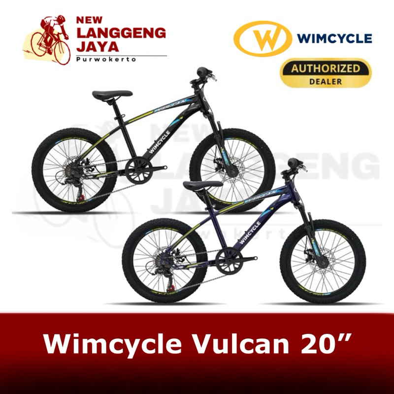Wimcycle Sepeda MTB Vulcan 20”