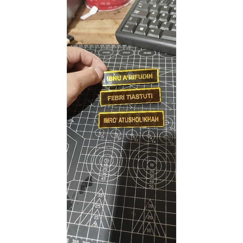 

CETAK NAMETAG akrilik doubelHarga Murah, Berkualitas, Proses Cepat READY STOK - SIAP PROSES - BISA LANGSUNG DI ORDER *** TANPA MINIMAL ORDER ***