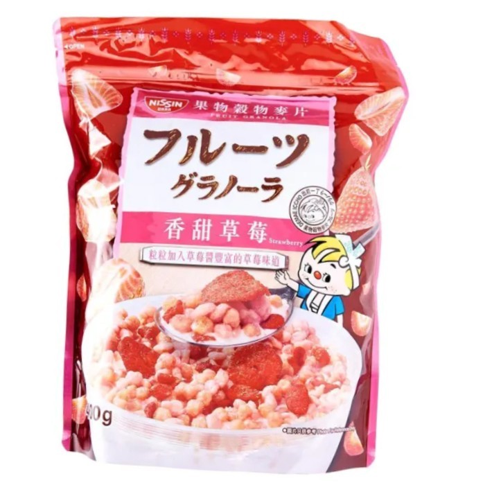 

Nissin Granola Strawberry Flavour Granola