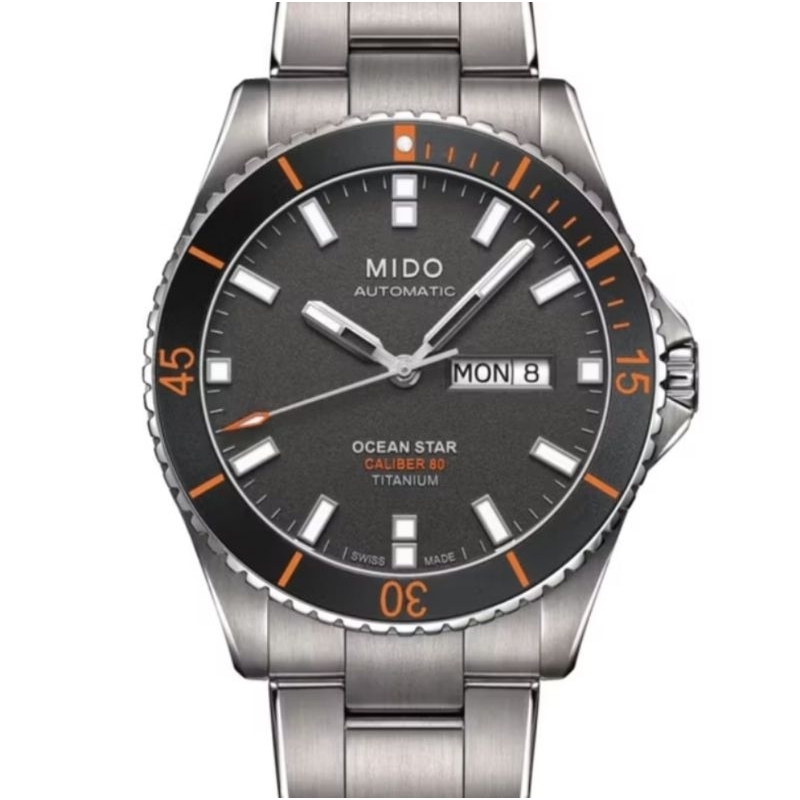 MIDO OCEAN STAR TITANIUM M026.430.44.061.00 CALIBER 80