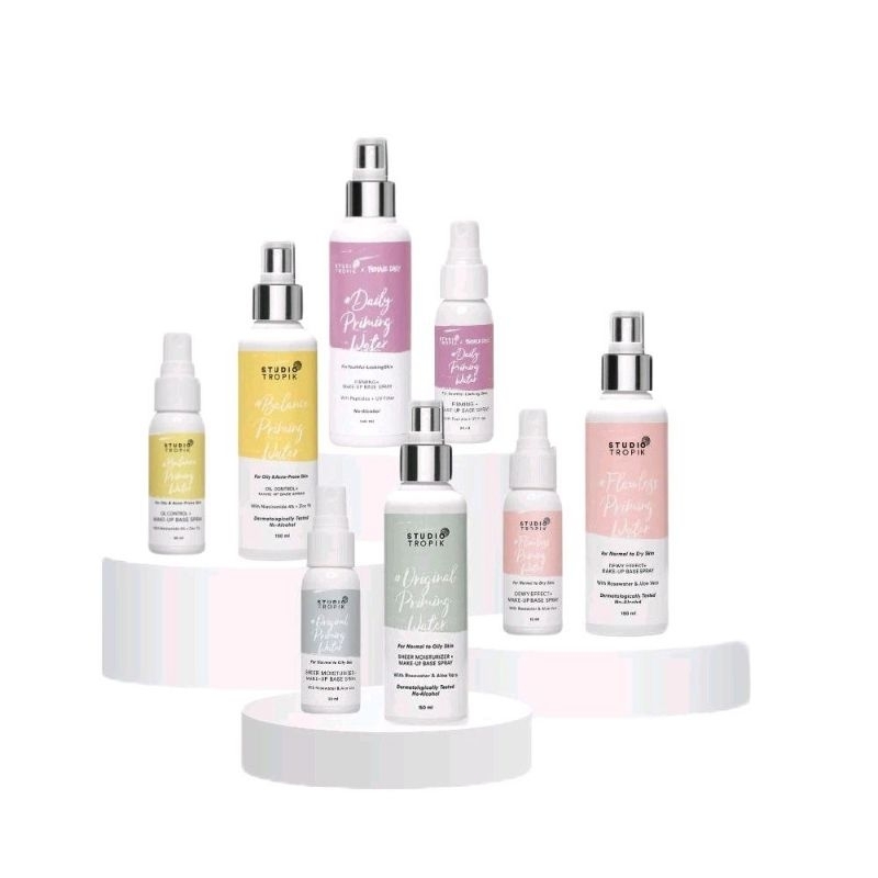 Studio Tropik Priming Water Spray 30 ml - Primer Makeup Base Makeup Spray
