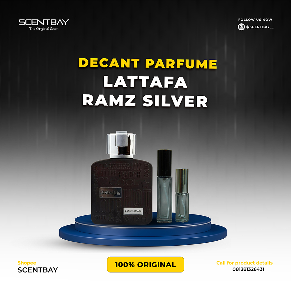 LATTAFA RAMZ SILVER DECANT PARFUME