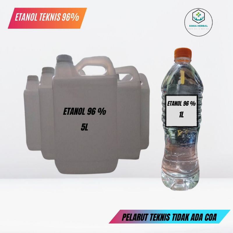 Etanol Teknis 96% (1Liter)