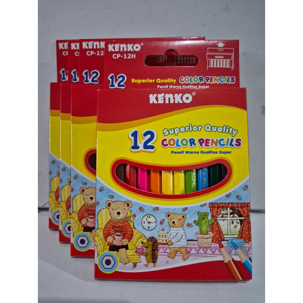 

Pensil Warna Kenko CP-12H Pendek Color Pencil Kenko