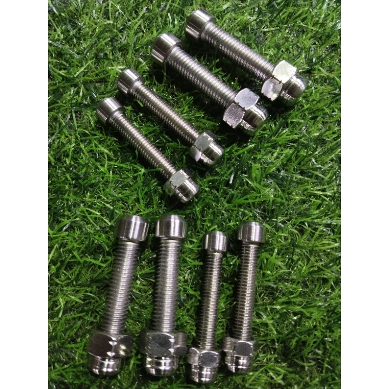 Baut mounting mio stenlis 1set panjang 4,5cm