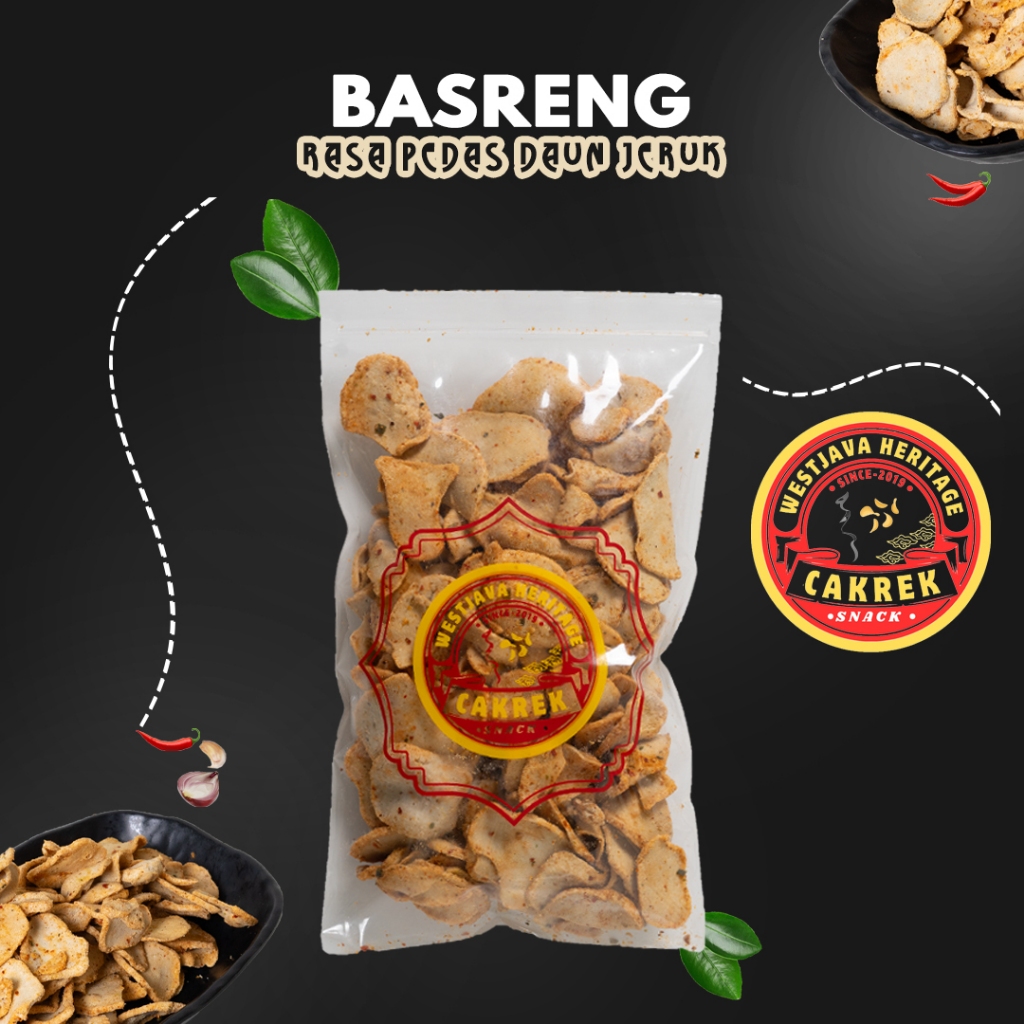 

Cakreksnack Basreng Ranchi Jeruk Pedas Daun Jeruk 150gr/250gr/500gr Makanan Ringan Cemilan Gurih Banget