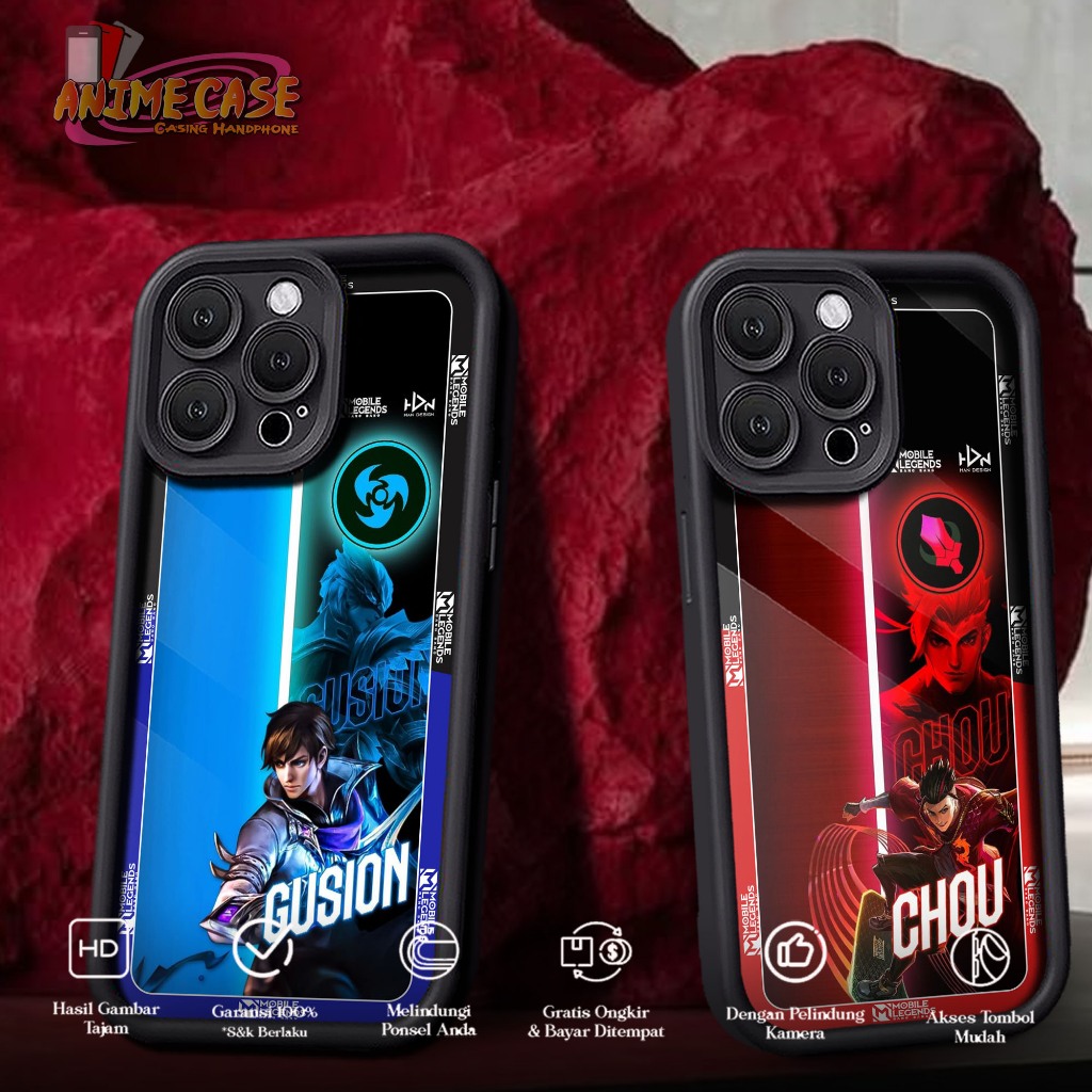 Case XIAOMI REDMI NOTE 3 3PRO 4 4X 5 5PRO 5A 5A PRIME 13T 13 4G 5G  POCO M6 4G Anime Case Motif MLBB