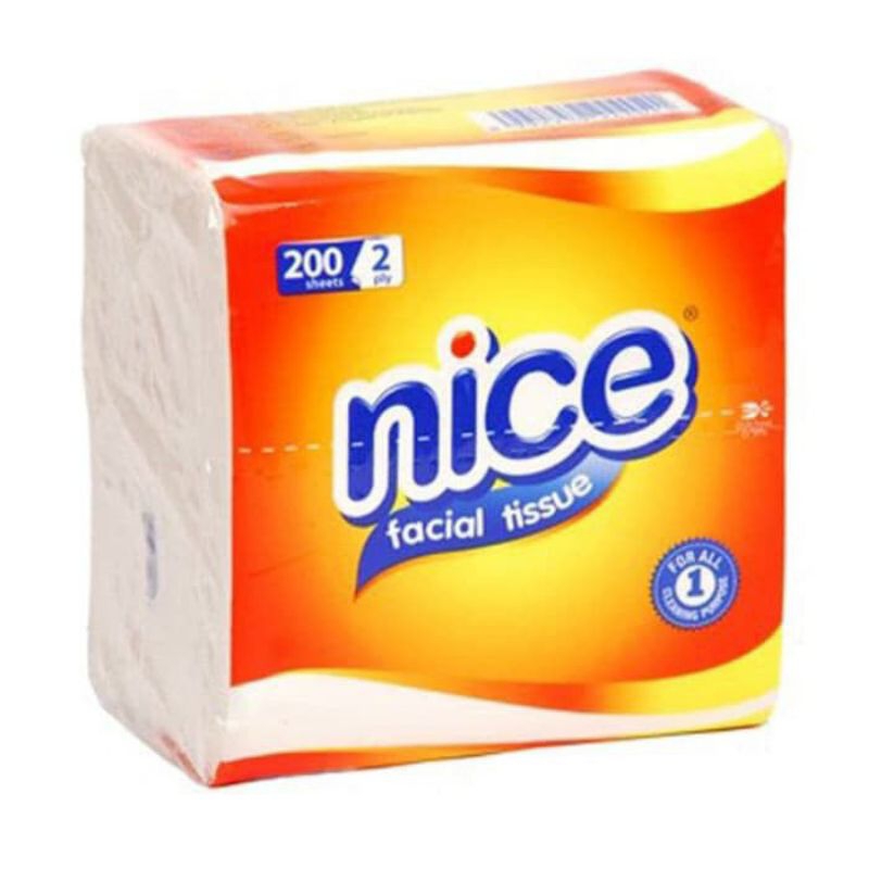 Nice Tisu Wajah Pop up  2 Ply 200Sheets |TISU WAJAH TRAVEL PACK