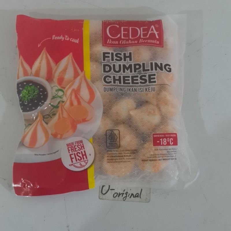 

Cedea Fish Dumpling Cheese [500g]