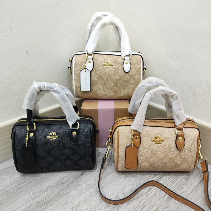 Tas COA Mini Speedy Bag In Signature Import 6207#