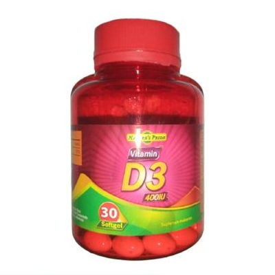 N.PRIDE D3 400IU SOFTCAP@ 30