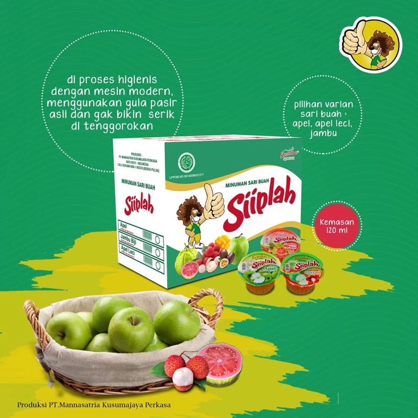 

Kusuma Siiplah Minuman Sari Buah 32 x 120 ml All variant
