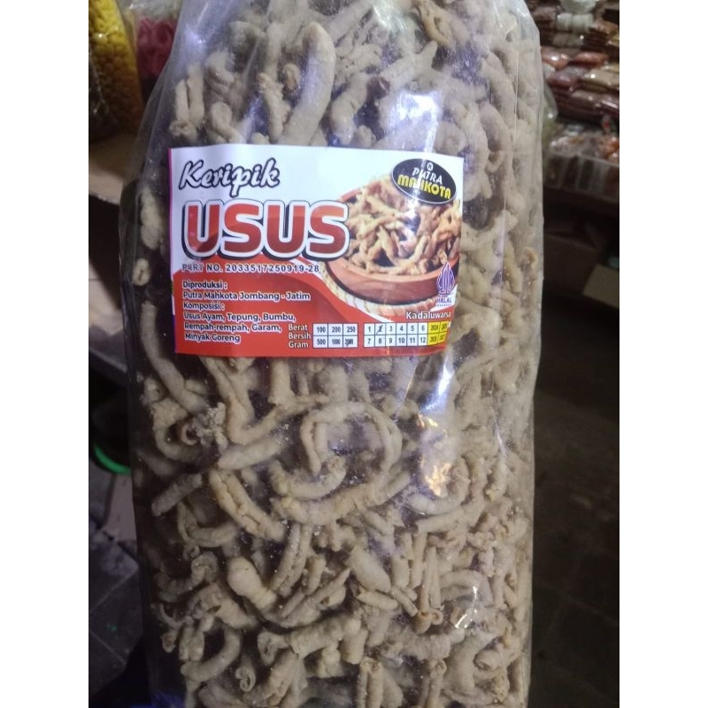 

kripik usus original