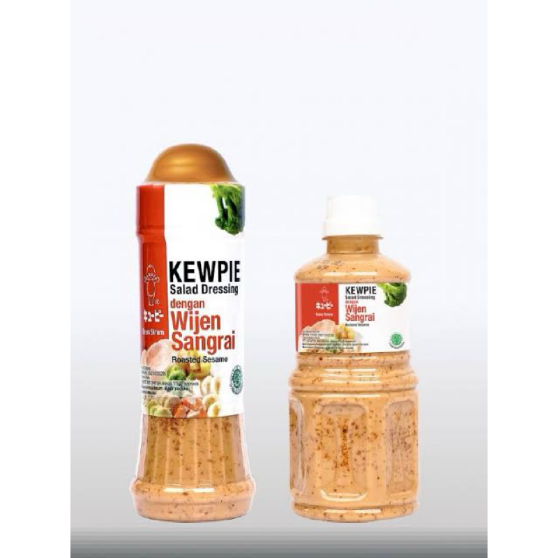 

Kewpie wijen sangrai dressing 200 ml dan 500 ml