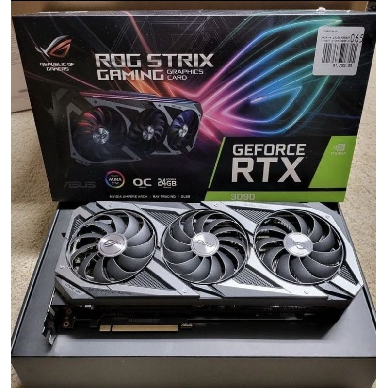 VGA Card Asus ROG Strix GeForce RTX 4090 OC Edition 24GB