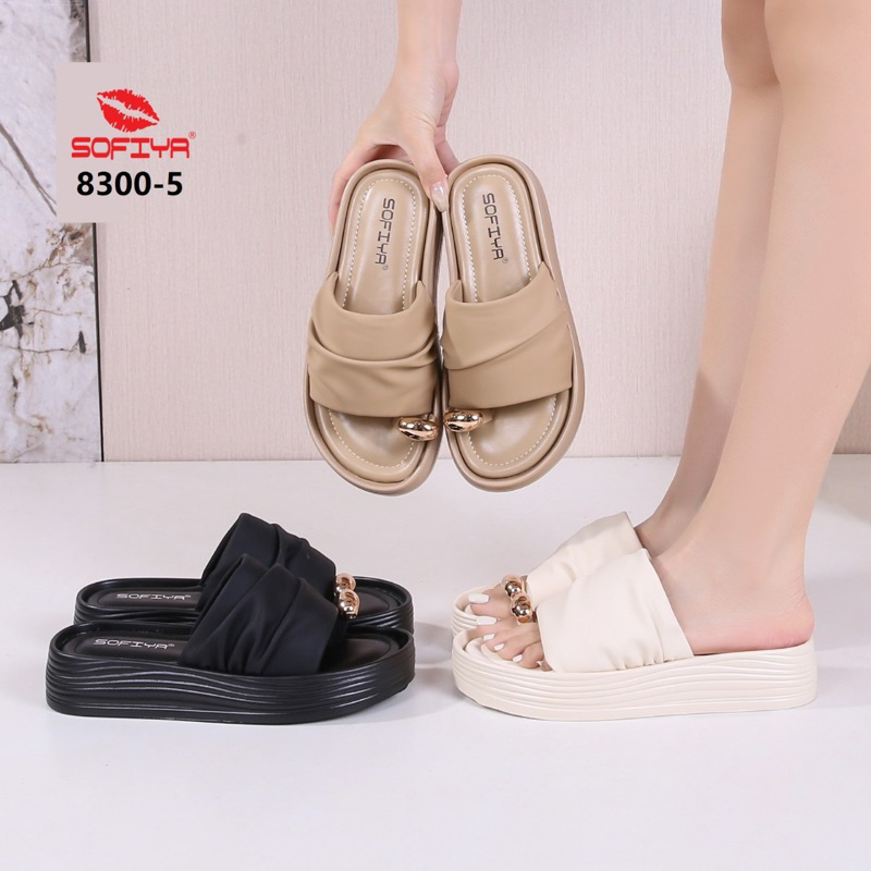 OBRAL SOFIYA IMPORT ORIGINAL  L8300 5 / SENDAL WEDGES WANITA KOREA BEST SELLER