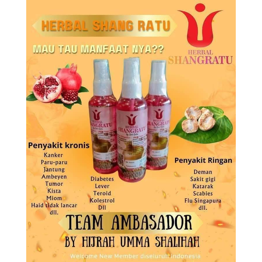 

Herbal Shangratu Air Kesat Sejuta Manfaat Obat Segala Jenis Penyakit