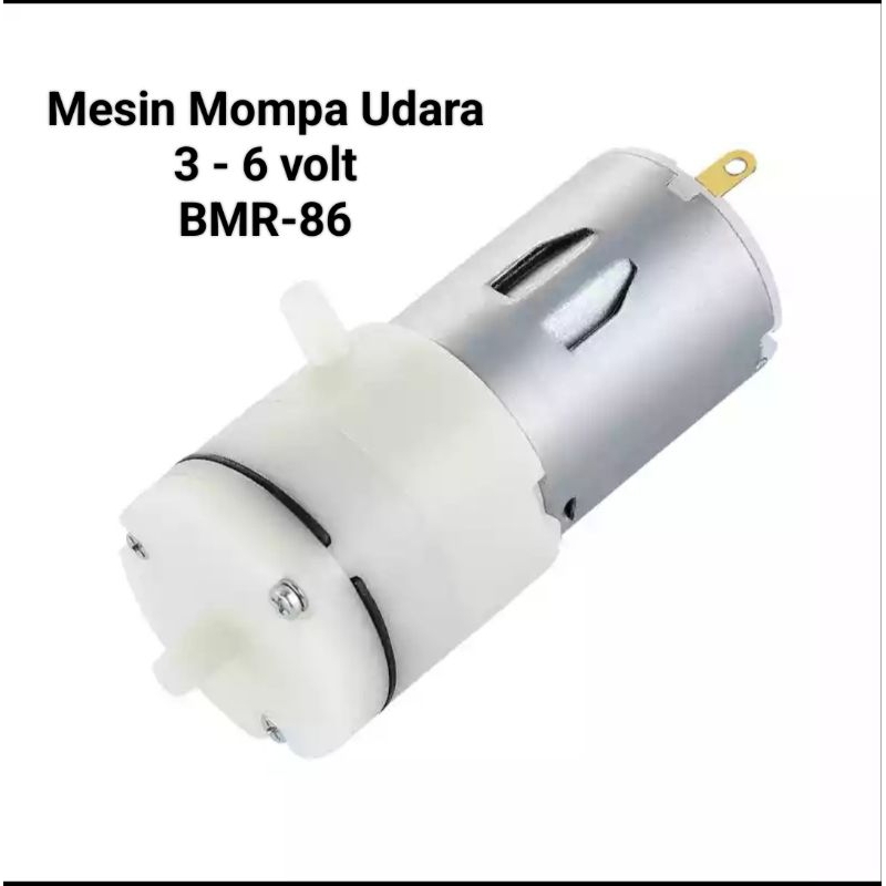 pompa aerator DC 5V 2 lubang vakum dinamo aerator silent baru
