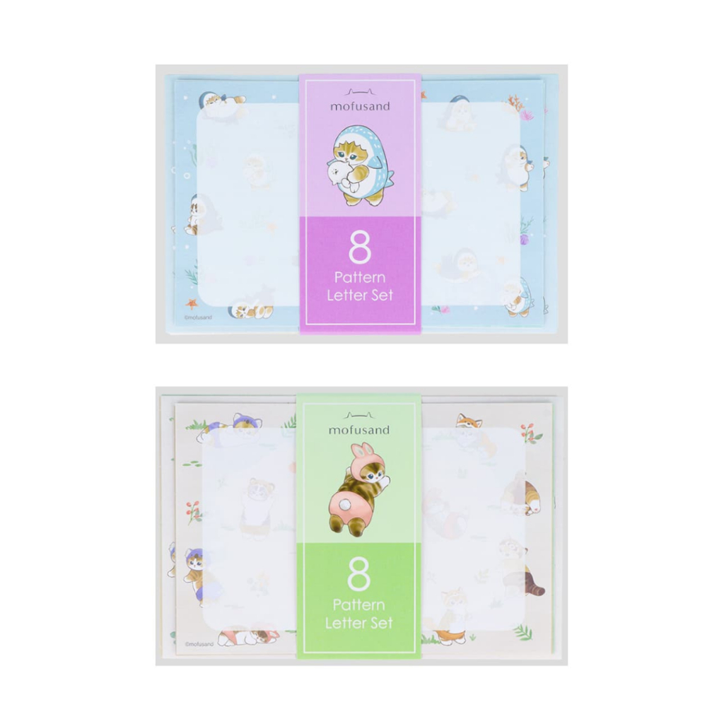 

Mini Letter Set Mofusand Nyan Pants Animal Samenyan Usanyan Set Surat Mini Limited Edition