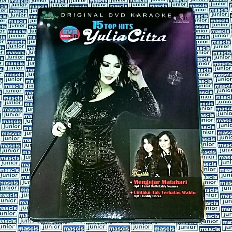 DVD Yulia Citra - 15 Top Hits . bonus CD ... catatan: isi hanya CD saja... DVD nya sudah ERROR