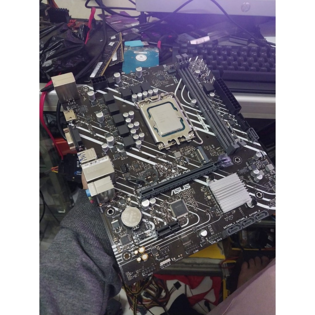 I3 12100f gen 12 mb asus h610m 2nd normal