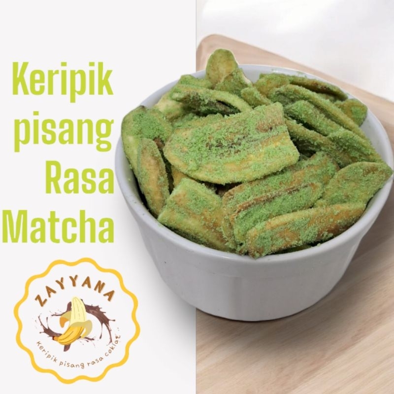 

keripik pisang rasa matcha 1kg