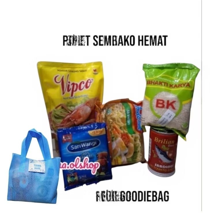 

Paket Sembako Hemat utk berbagai acara... free goodiebag