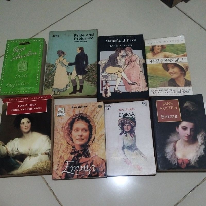 Jane Austen Pride and prejudice, Emma