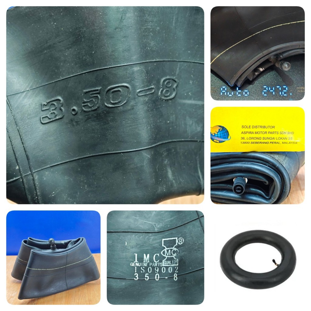 TER MURAH BAN DALAM 3.50 8 ring 8 vespa gorilla monkey little monkey 350 mini bike sepeda mini scoot