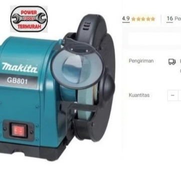 

Mesin Gerinda Duduk 8" GB 801 MAKITA GB801 Bench Grinder Gurinda Grind