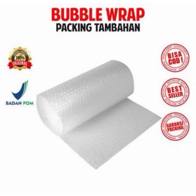

EXTRA BUBBLE WRAP PACKING TAMBAHAN