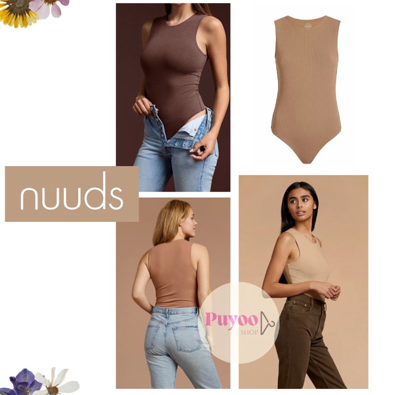 KODE M7V NUUDS Classic Crew Neck Thong Bodysuit ETALASE 1